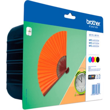 Brother LC129XLVALBP Original High Yield Laser Toner Cartridge - Black, Colour - 4 / Pack
