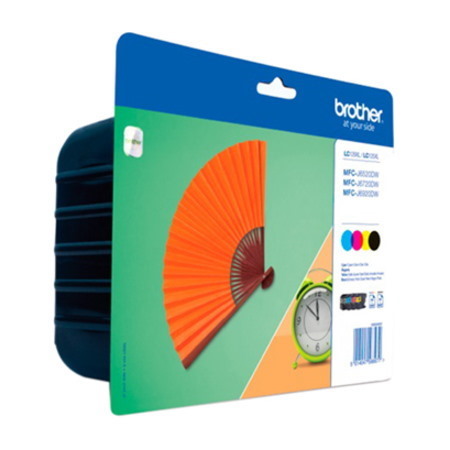 Brother LC129XLVALBP Original High Yield Laser Toner Cartridge - Black, Colour - 4 / Pack