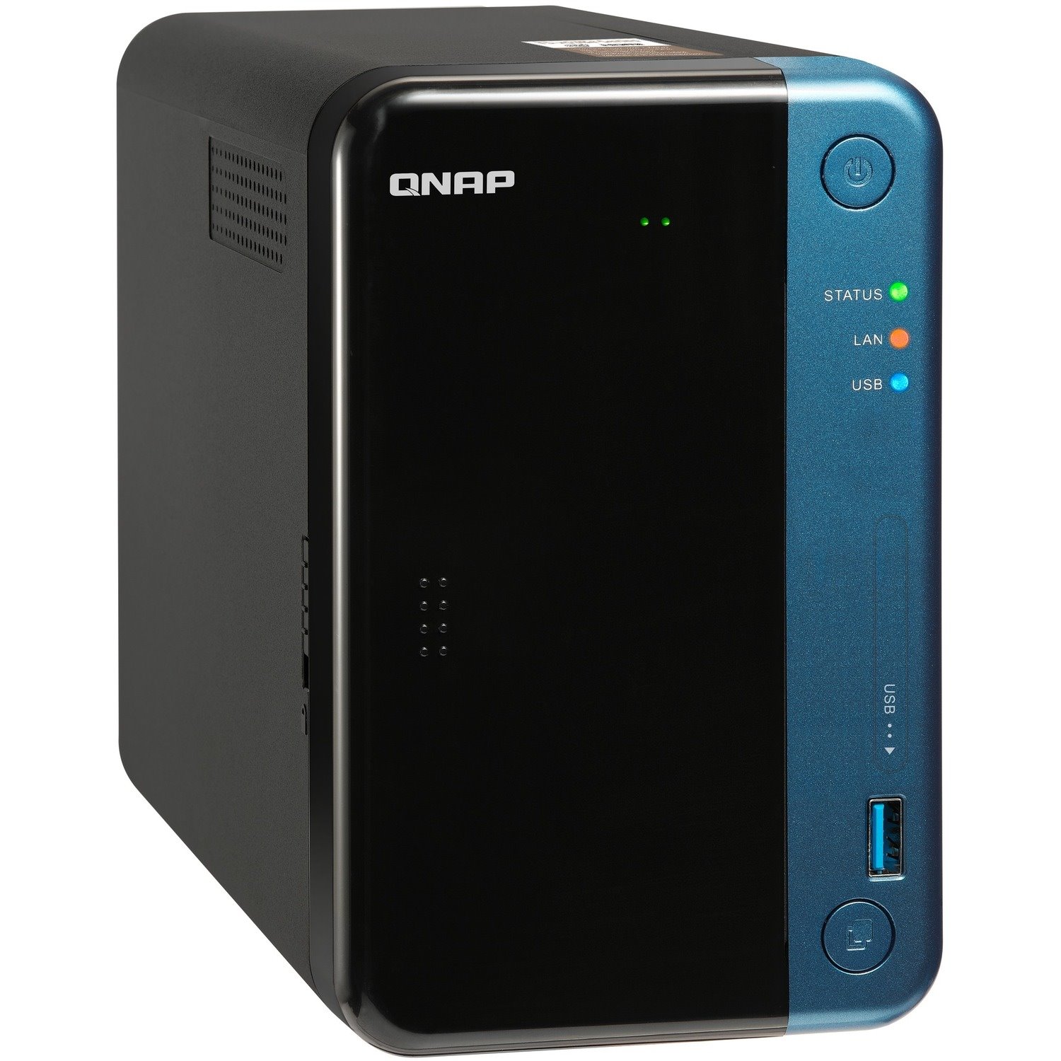 QNAP Turbo NAS TS-253Be 2 x Total Bays SAN/NAS Storage System - Intel Celeron J3455 Quad-core (4 Core) 1.50 GHz - 4 GB RAM - DDR3L SDRAM Desktop