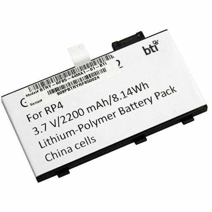 BTI BTRY-RF85-44MA1-01-BTI 3.7V 2200MAH 8.14WH Li-ION SCANNER BATTERY FOR ZEBRA