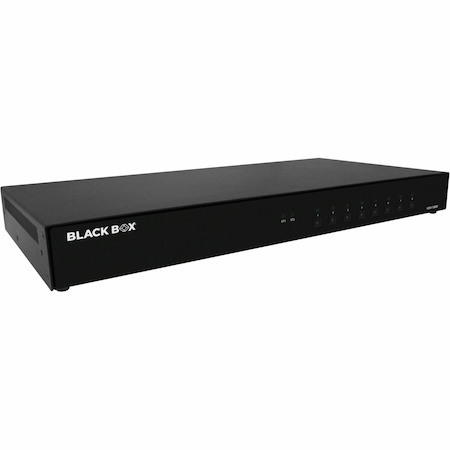 Black Box KVM Switch, NIAP 4.0 Certified - 8-Port, Single-Monitor, DisplayPort