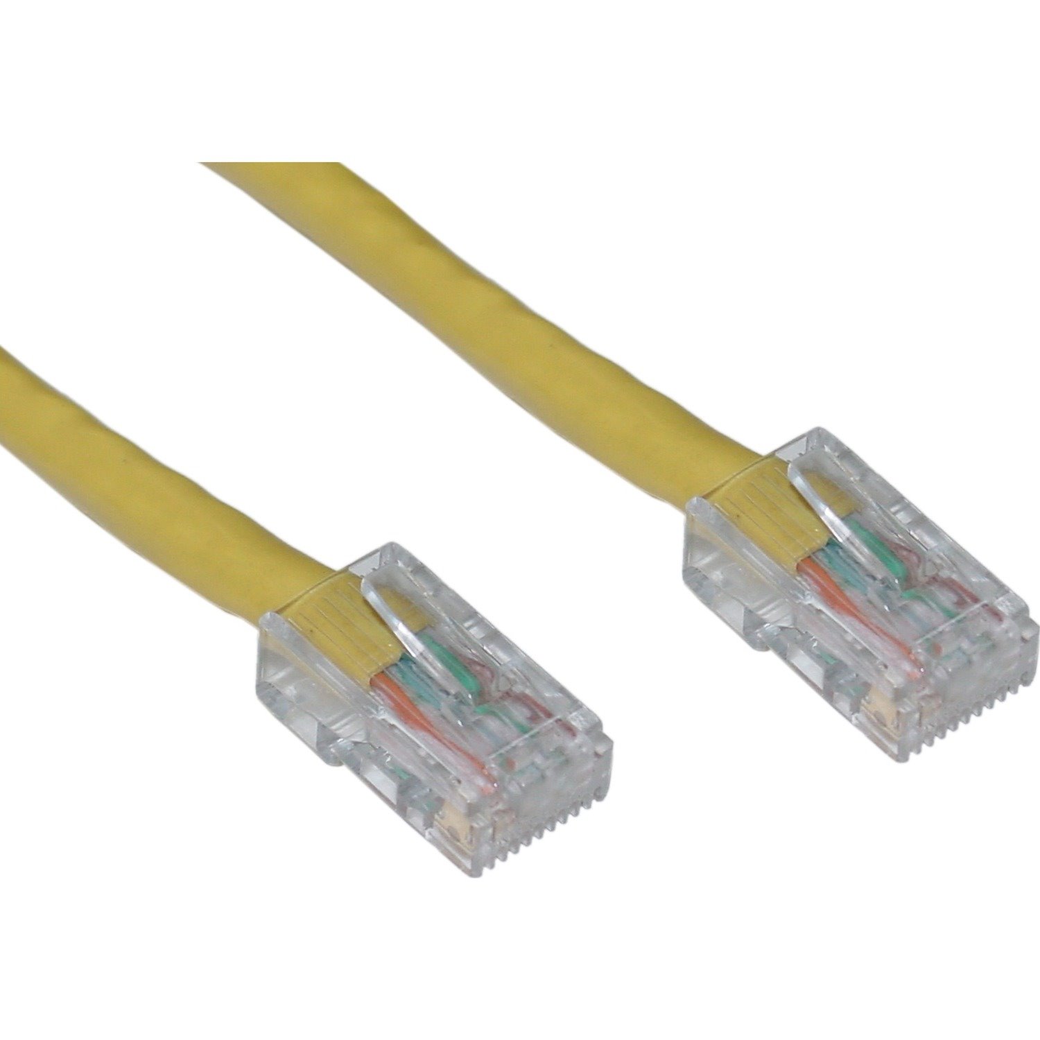 3ft Cat6 Yellow Ethernet Patch Cable, Bootless