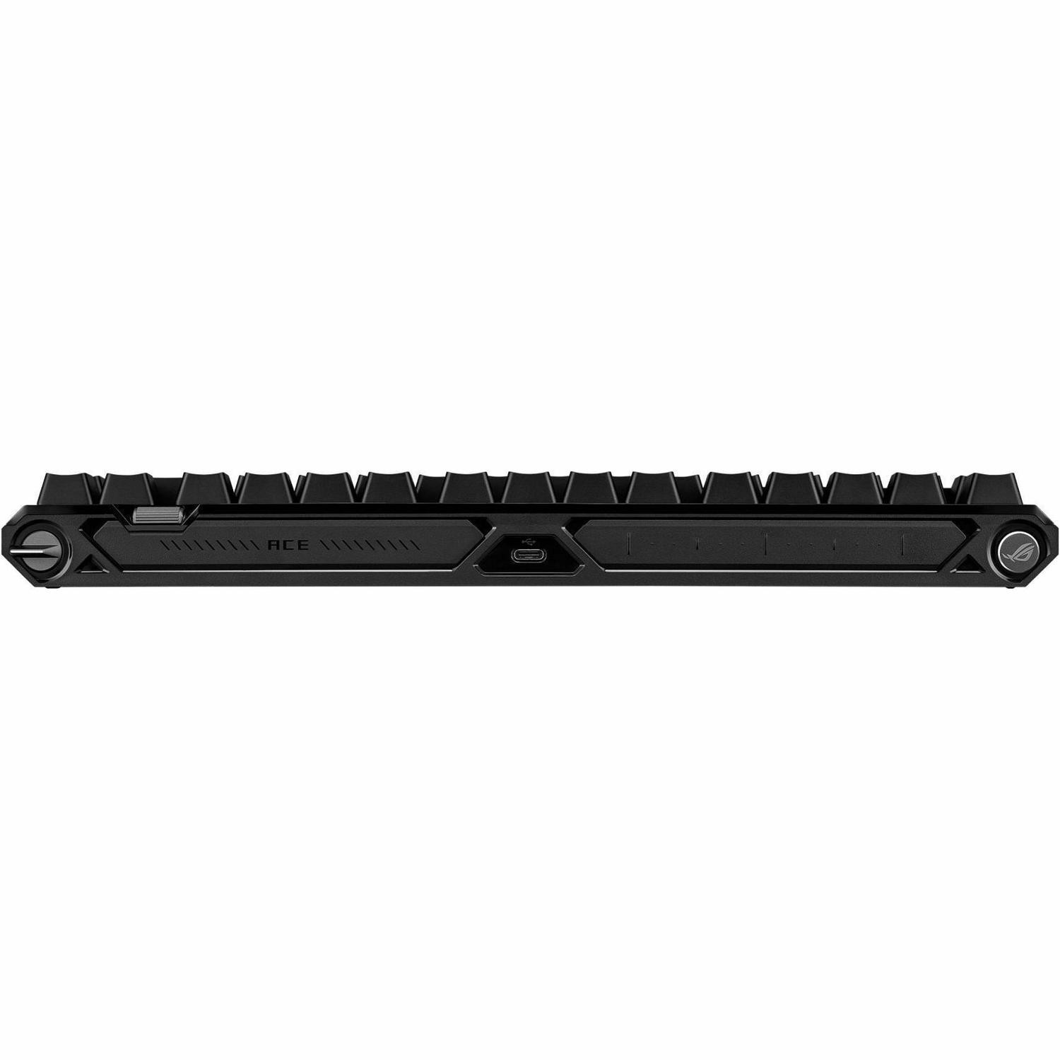 Asus ROG Falchion Ace 75 HE Gaming Keyboard - Cable Connectivity - USB 2.0 Interface - Black