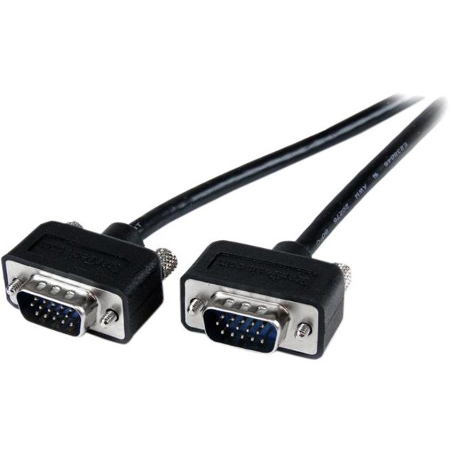 StarTech.com 10 ft Low Profile High Resolution Monitor VGA Cable - HD15 M/M