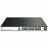 D-Link DXS-3130 DXS-3130-28P 24 Ports Manageable Ethernet Switch - Gigabit Ethernet, 2.5 Gigabit Ethernet, 5 Gigabit Ethernet, 10 Gigabit Ethernet, 25 Gigabit Ethernet - 10/100/1000Base-T, 2.5GBase-T, 5GBase-T, 10GBase-T, 10GBase-X, 25GBase-X