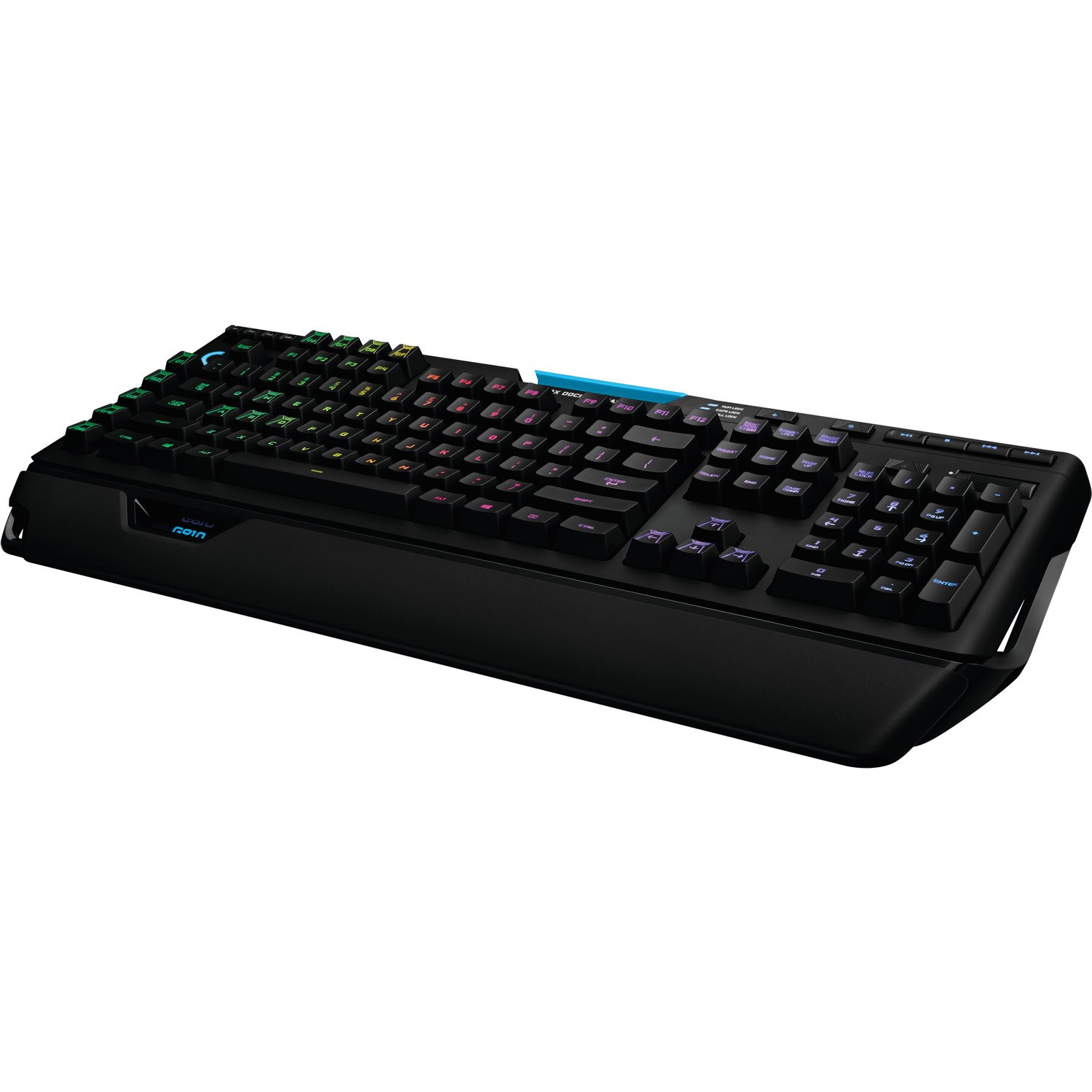 Logitech Orion Spectrum G910 Keyboard - Cable Connectivity - USB 2.0 Interface - Black