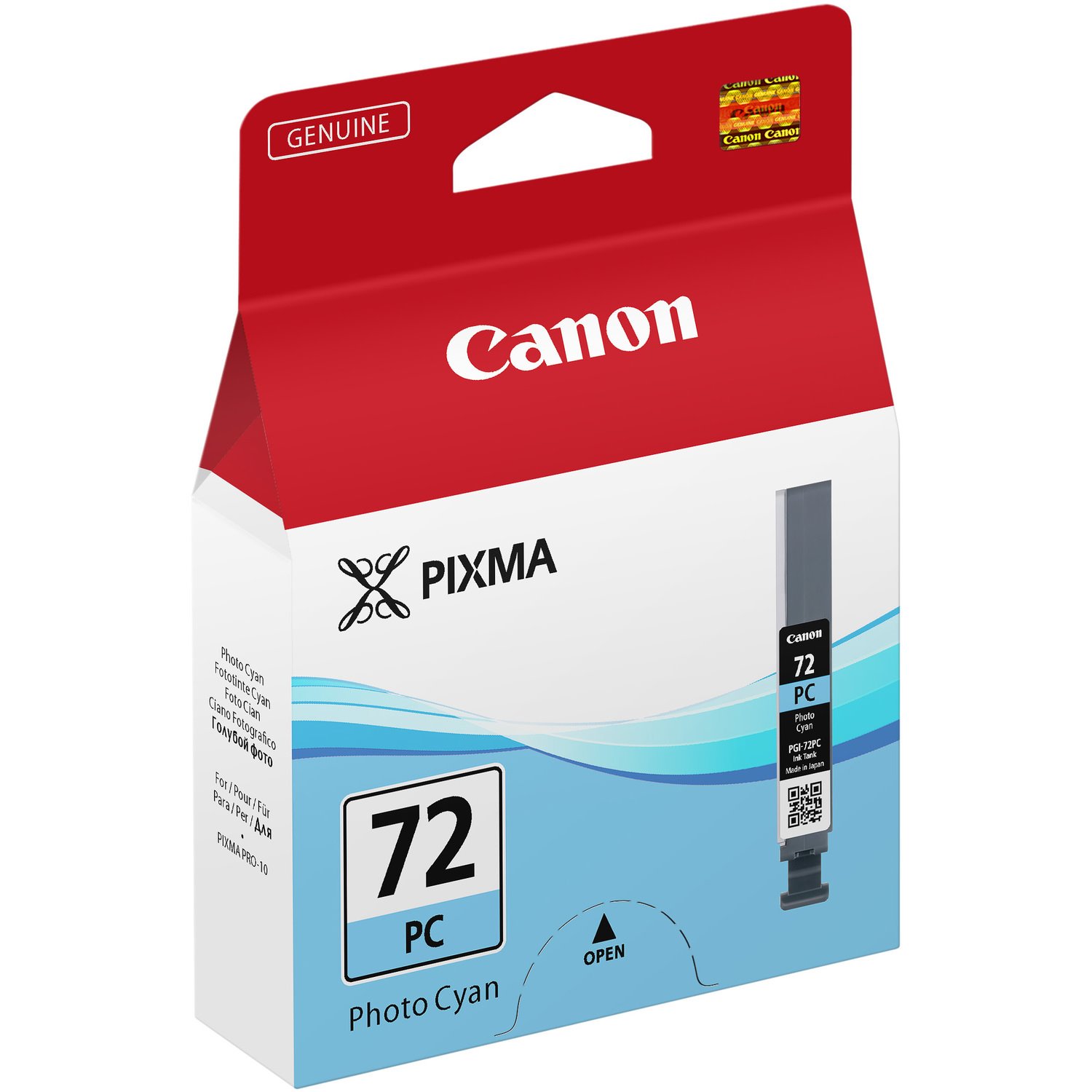 Canon PGI72 PC Original Inkjet Ink Cartridge - Photo Cyan Pack