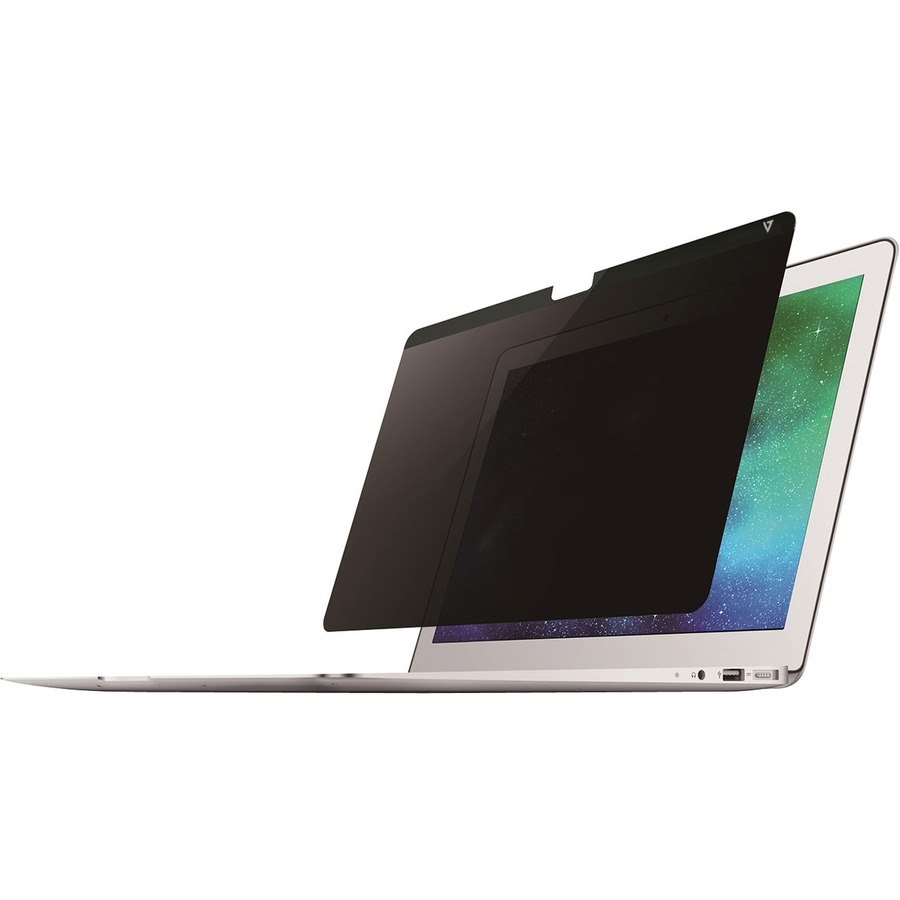 V7 13.3" Magnetic Privacy Filter for Mac Frameless - 16:10 Aspect Ratio Black