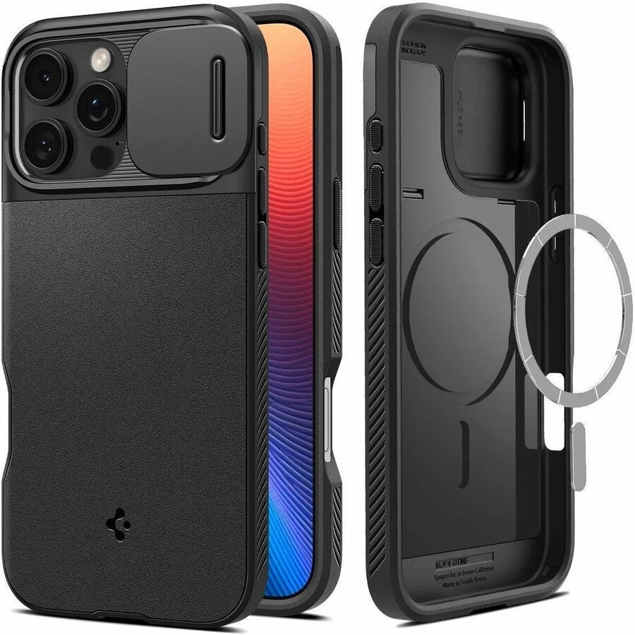 Spigen iPh 16 Pro Max OptArm MgFt Black