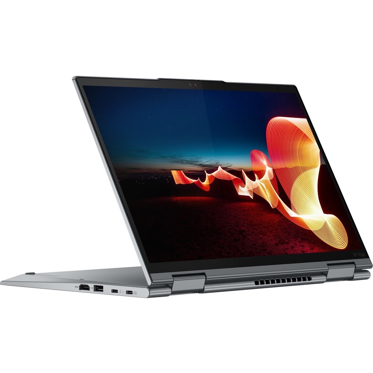 Lenovo ThinkPad X1 Yoga Gen 7 21CD0047US 14" Touchscreen Convertible 2 in 1 Notebook - WQUXGA - Intel Core i7 12th Gen i7-1265U - vPro Technology - 16 GB - 512 GB SSD - English Keyboard - Storm Gray
