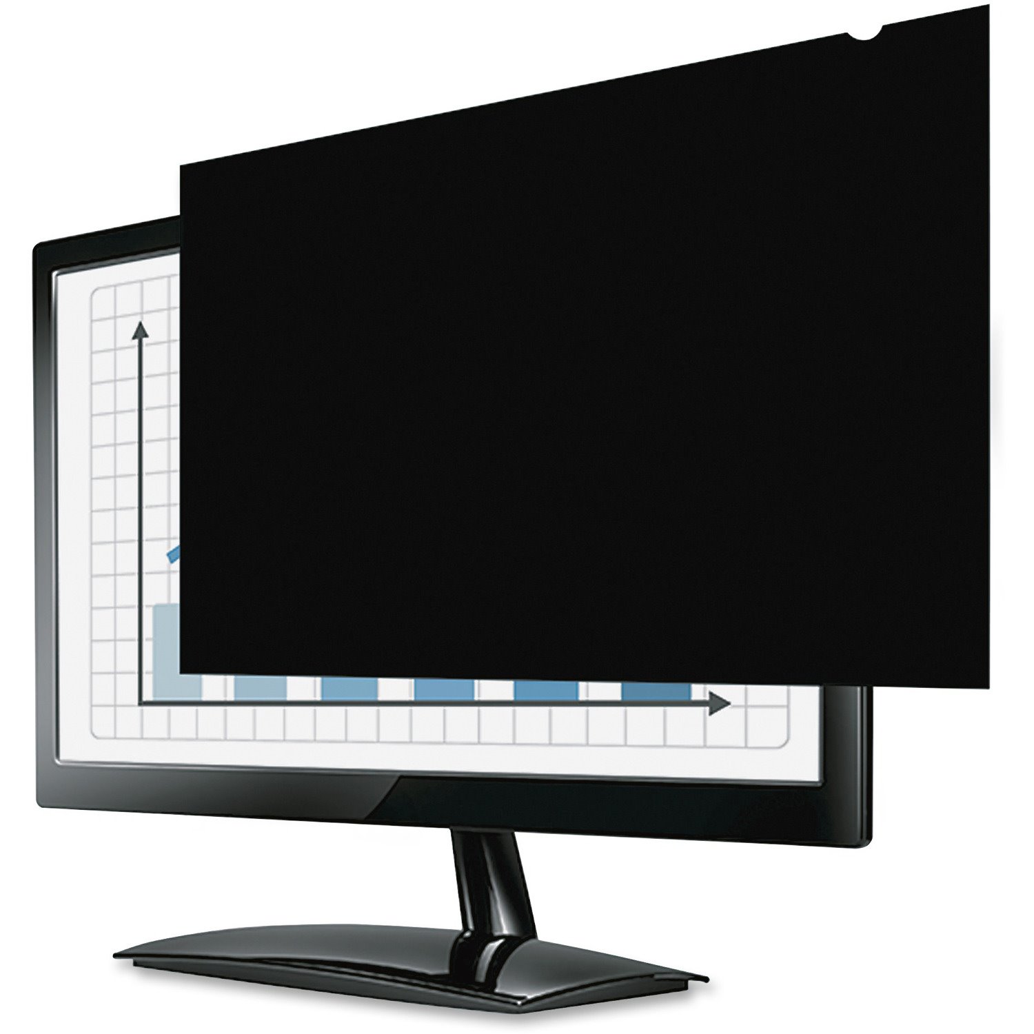 Fellowes PrivaScreen&trade; Blackout Privacy Filter - 23.0" Wide