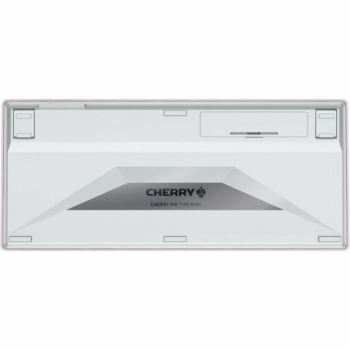 CHERRY KW 7100 Keyboard - Wireless Connectivity - English (US) - QWERTY Layout - Cherry Blossom