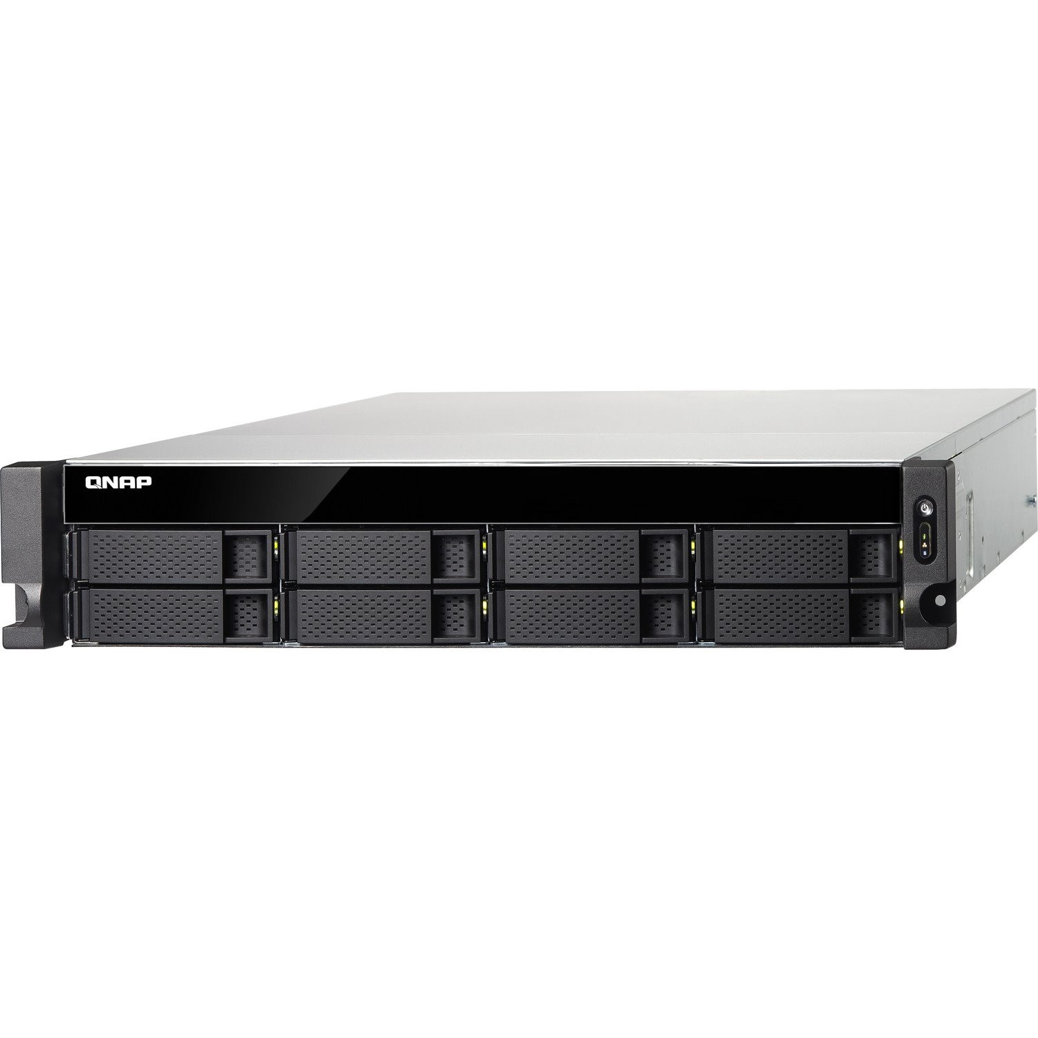 QNAP TS-883XU-RP-E2124-8G 16 x Total Bays SAN/NAS Storage System - 4 GB Flash Memory Capacity - Intel Xeon E-2124 Quad-core (4 Core) 3.30 GHz - 8 GB RAM - DDR4 SDRAM - 2U Rack-mountable