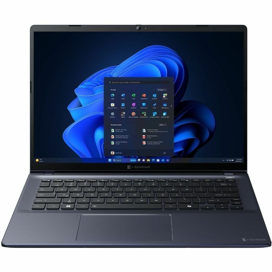 Dynabook Portege X40 X40-M 14" Notebook - WUXGA - Intel Core Ultra 5 125U - 16 GB - 256 GB SSD - French, English Keyboard - Dark Blue Metallic