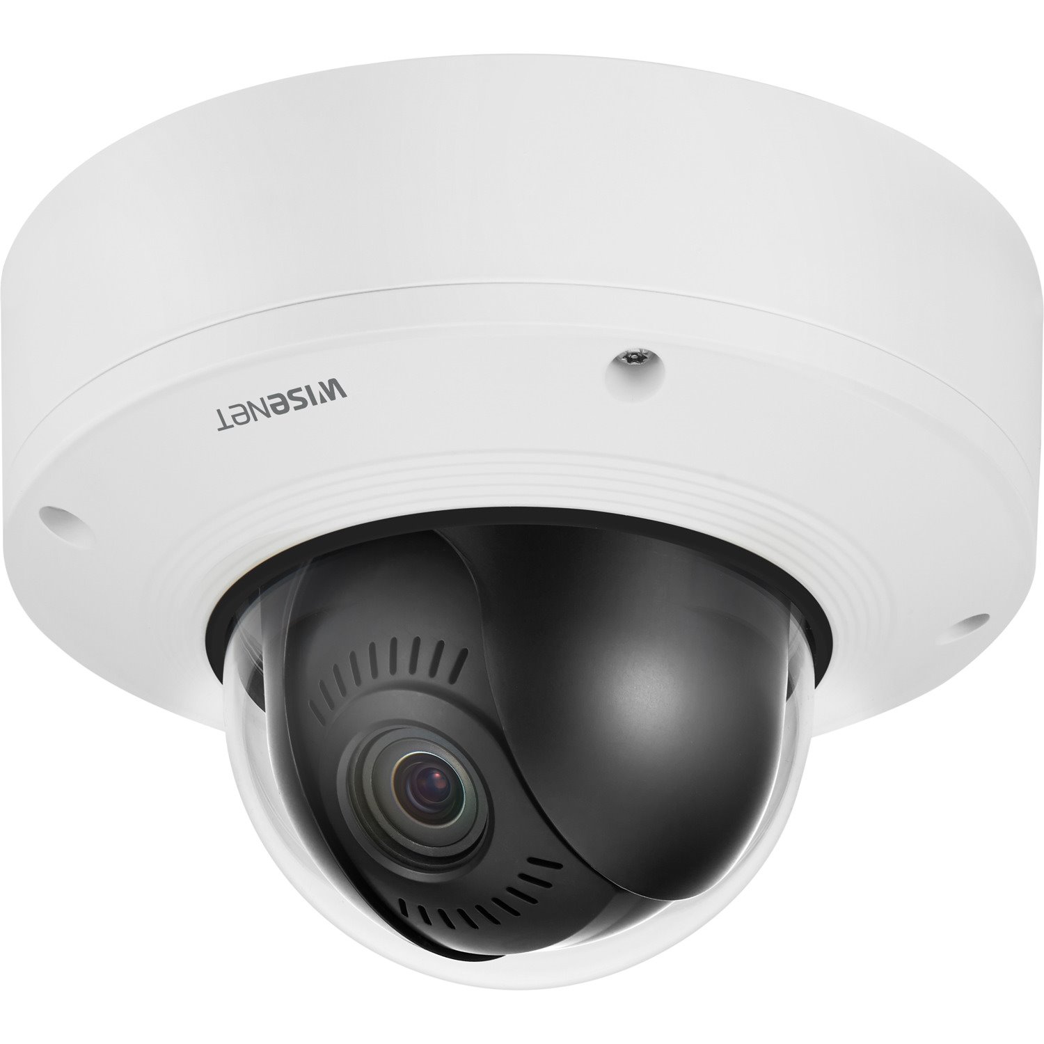 Wisenet XNV-8081Z 5 Megapixel Outdoor Network Camera - Color, Monochrome - Dome - White