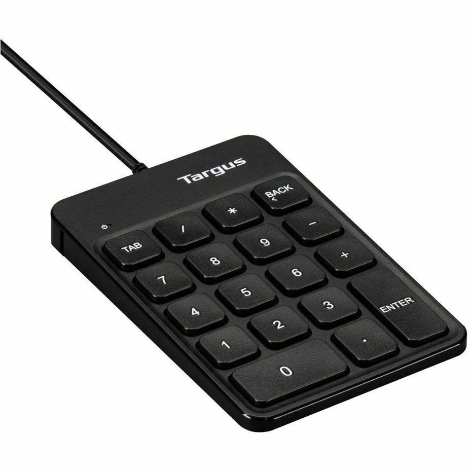 Targus Keypad - Cable Connectivity - USB Interface