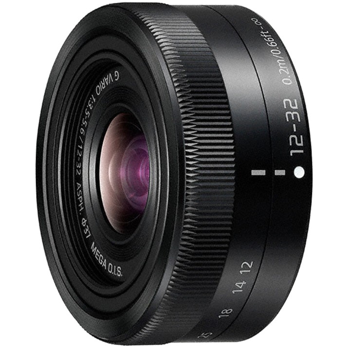 Panasonic Lumix H-FS12032E - 12 mm to 32 mm - f/22 - f/5.6 - Zoom Lens for Micro Four Thirds