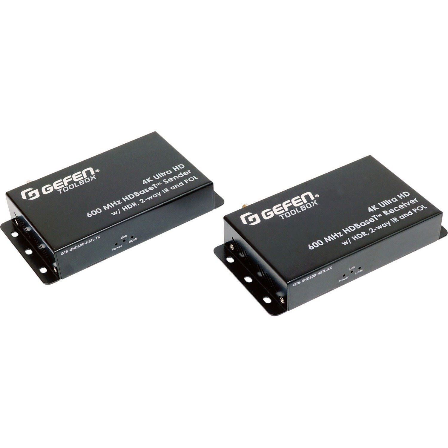 Gefen 4K Ultra HD 600 MHz HDBaseT Extender w/ HDR, 2-Way IR, And POL