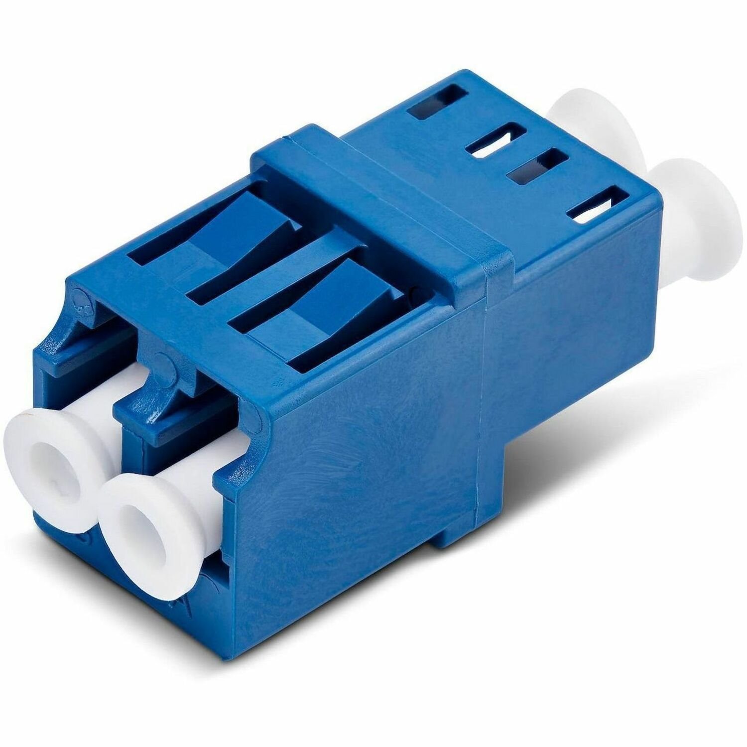 StarTech LC to LC Coupler, Single Mode LC Fiber Coupler, LC/UPC Duplex Adapter, Fiber Optic LC Coupler for Patch Panel