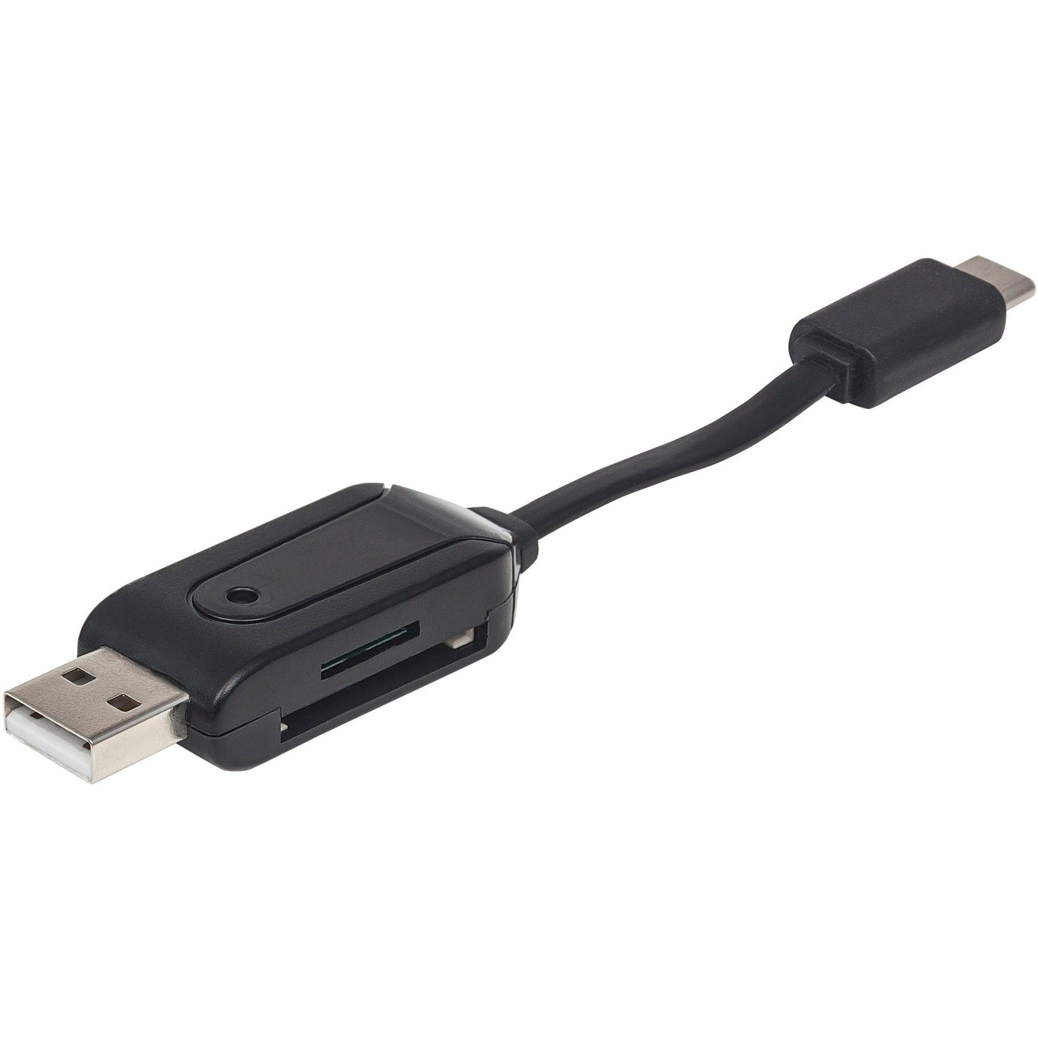 Manhattan USB-C/A Combo Multi-Card Reader/Writer