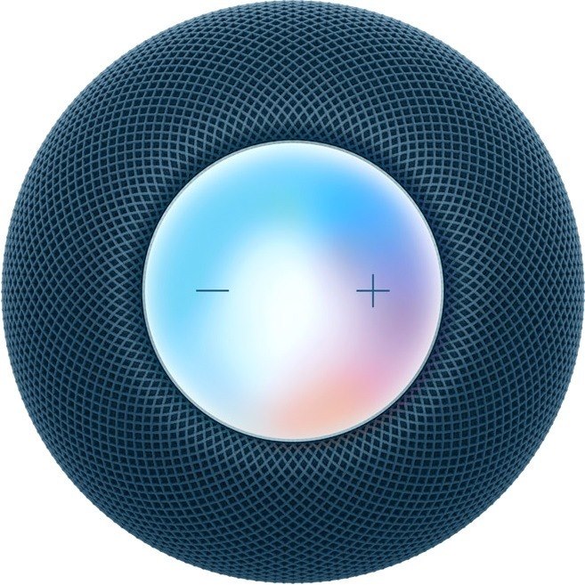 Apple HomePod mini Bluetooth Smart Speaker - 20 W RMS - Siri Supported - Blue
