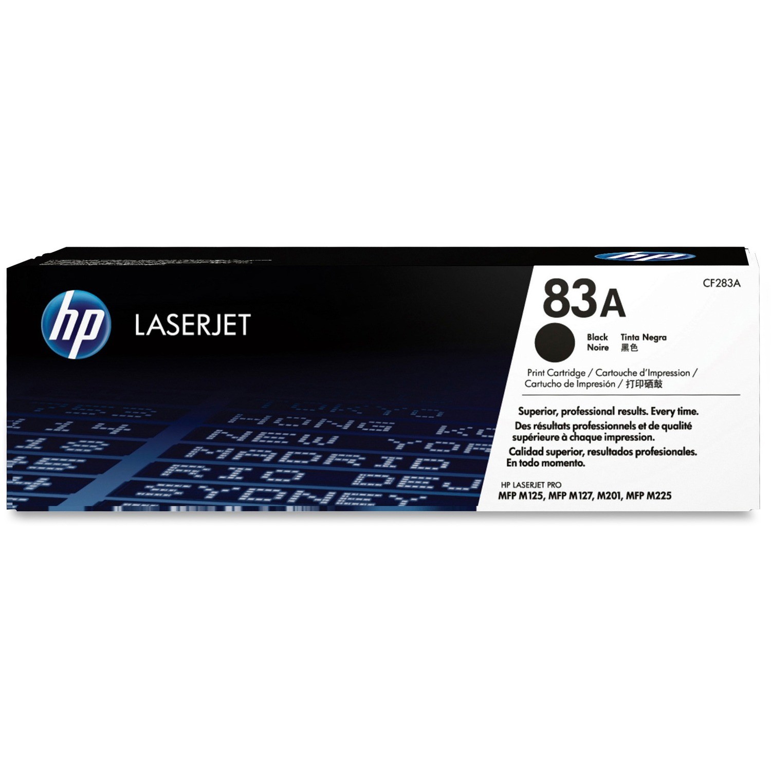HP 83A BLACK TONER - APPROX 1.5K PAGES - FOR M201, M125, M127, M225, M226 SERIES