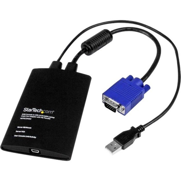 StarTech.com USB Crash Cart Adapter with File Transfer & Video Capture at 1920 x1200 60Hz, TAA