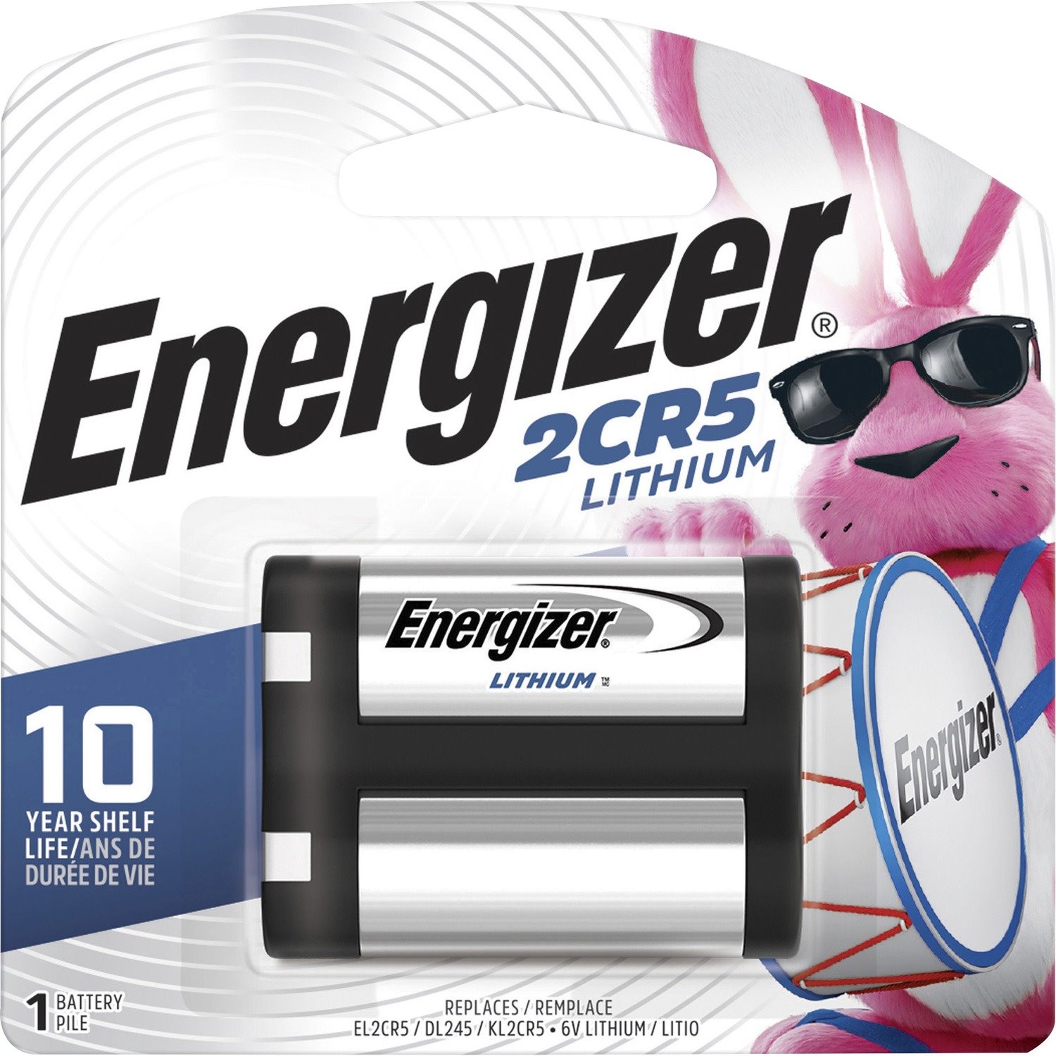 Energizer 2CR5 Batteries, 1 Pack