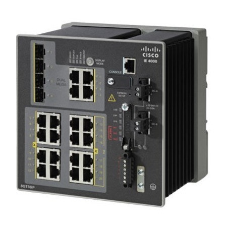 Cisco 4000 IE-4000-4GC4GP4G-E 12 Ports Manageable Layer 3 Switch - Gigabit Ethernet - 10/100/1000Base-TX, 1000Base-X