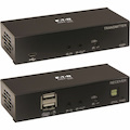 Eaton Tripp Lite Series DisplayPort over Cat6 Extender Kit, Transmitter/Receiver, 4K 60 Hz, 4:4:4, Power over Cable, 230 ft. (70 m), TAA