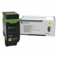 Lexmark Original High Yield Laser Toner Cartridge - Yellow Pack