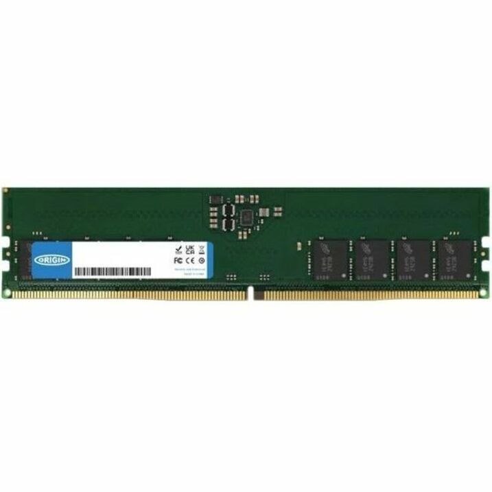 Origin RAM Module for Desktop PC - 32 GB (1 x 32GB) - DDR5-5600/PC5-44800 DDR5 SDRAM - 5600 MHz Single-rank Memory - CL46 - 1.10 V