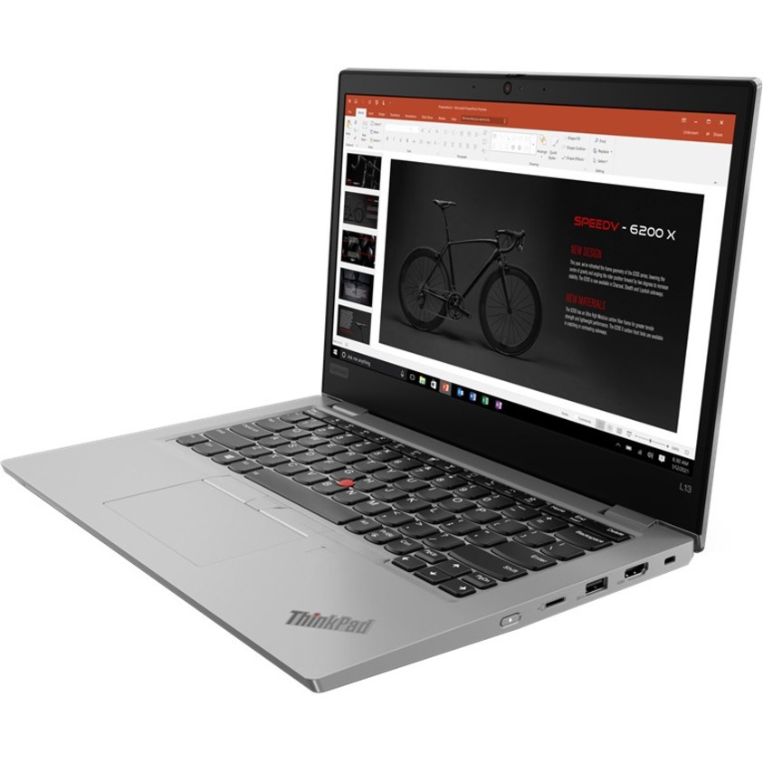Lenovo ThinkPad L13 Gen 2 21AB001QUS 13.3" Notebook - Full HD - AMD Ryzen 5 PRO 5650U - 8 GB - 256 GB SSD - English (US) Keyboard - Mineral Silver