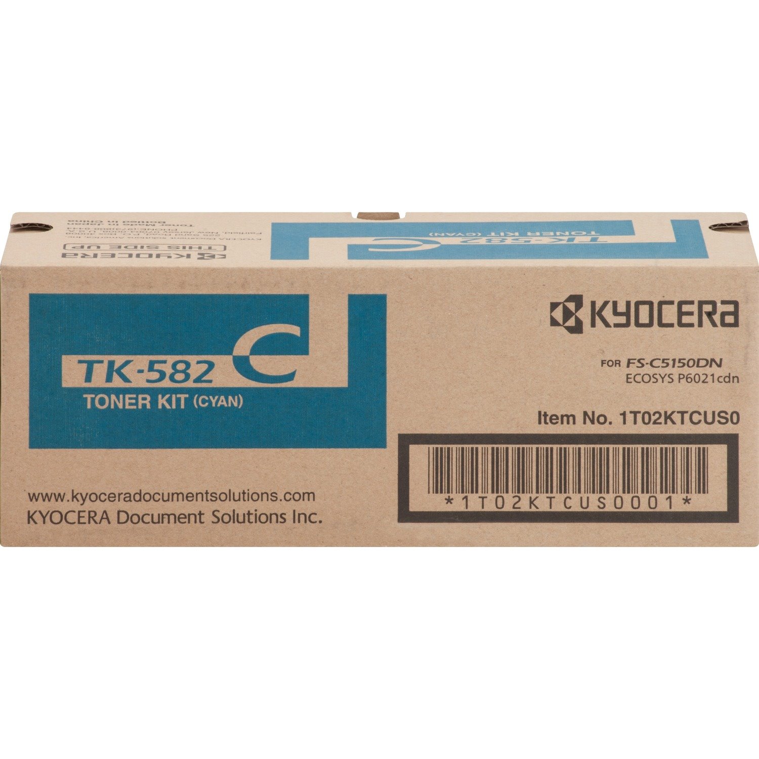 Kyocera TK-582C Original Toner Cartridge