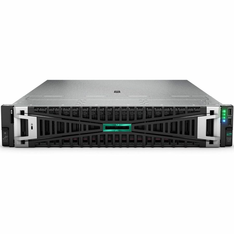 HPE ProLiant DL385 G11 2U Rack Server - 1 EPYC 9224 2.50 GHz - 32 GB RAM - 12Gb/s SAS Controller