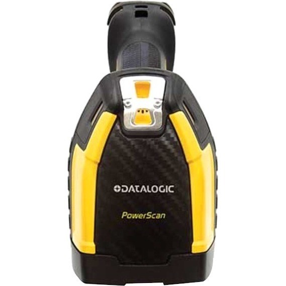 Datalogic PowerScan PD9630 Rugged Manufacturing, Asset Tracking, Warehouse, Logistics, Picking, Sorting, Inventory Handheld Barcode Scanner Kit - Cable Connectivity - Yellow