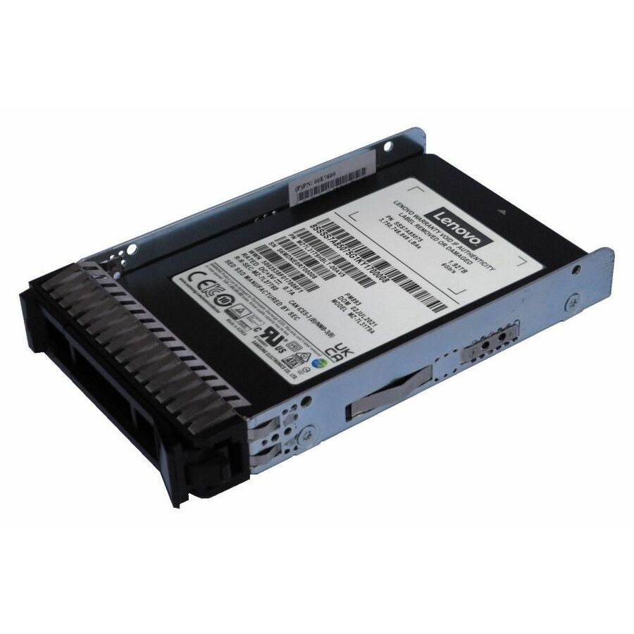 Lenovo 3.84 TB Solid State Drive - 2.5" Internal - SATA (SATA/600) - Read Intensive