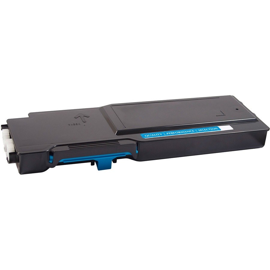 V7 Remanufactured High Yield Cyan Toner Cartridge for Dell C2660 - 4000 page yield