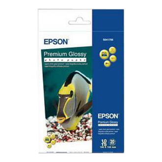 Epson Premium C13S041706 Inkjet Photo Paper - White