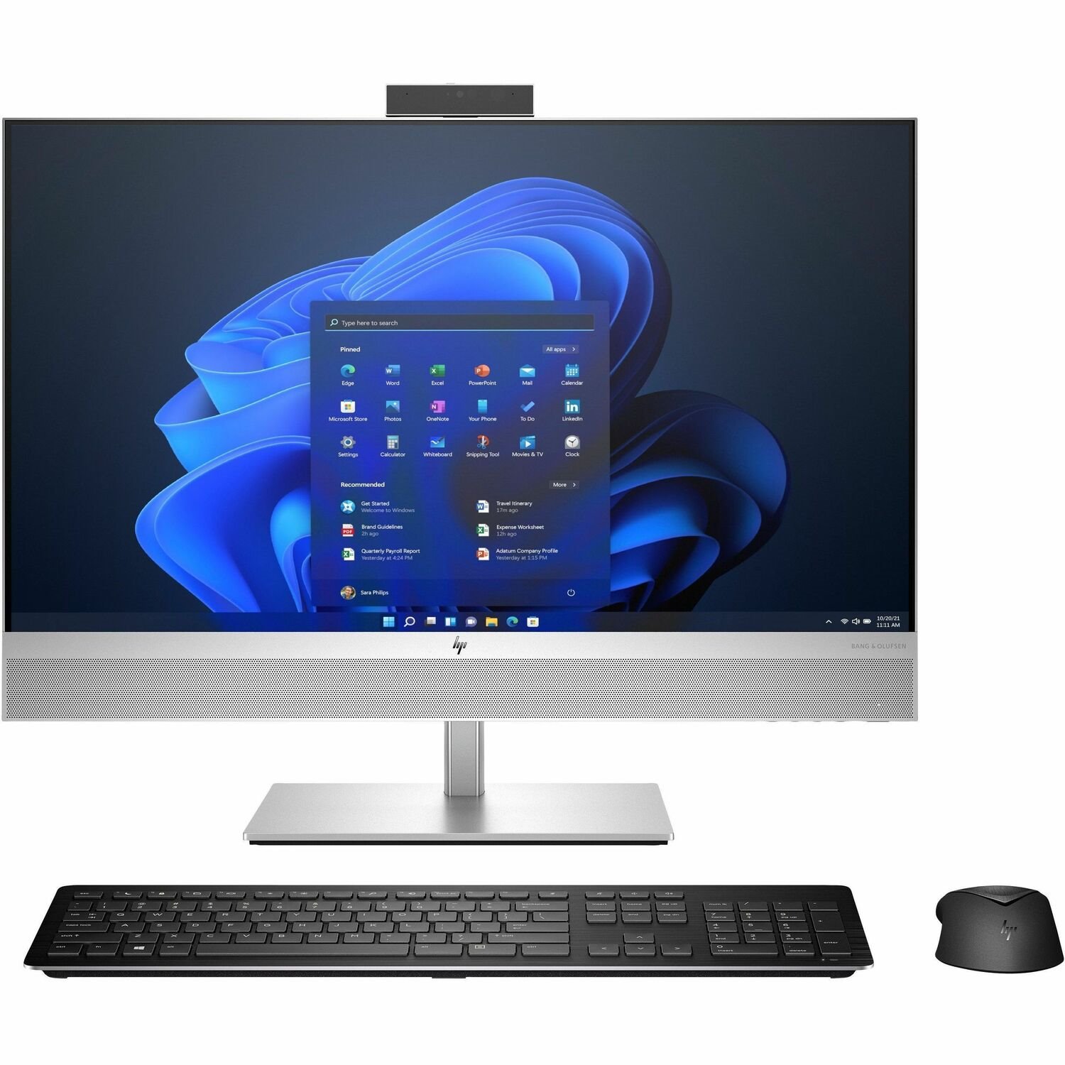 HP EliteOne 870 G9 All-in-One Computer - Intel Core i7 14th Gen i7-14700 - 16 GB - 512 GB PCI Express NVMe SSD - 27" QHD - Desktop - Silver