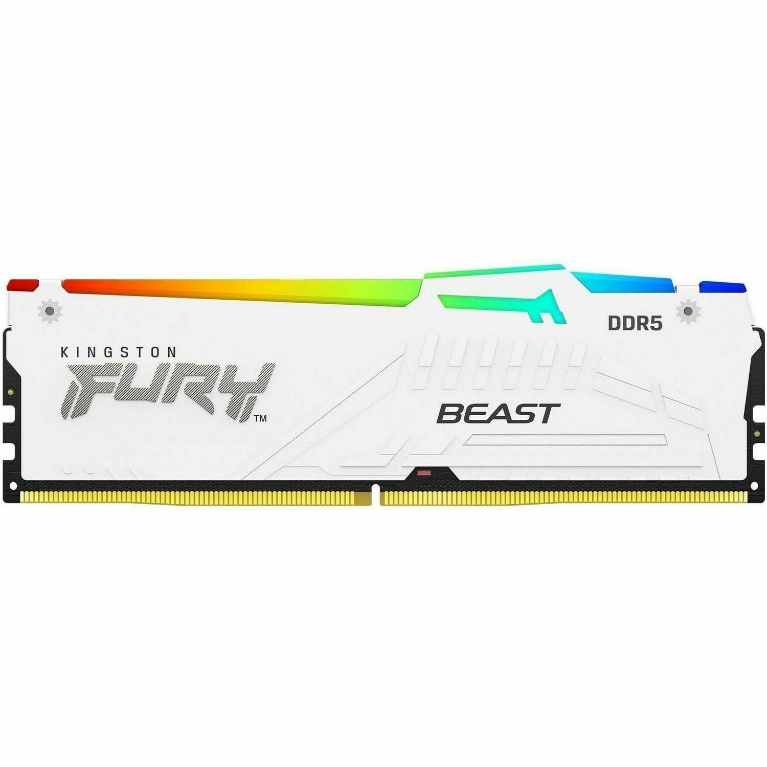 Kingston FURY Beast RAM Module - 32 GB (1 x 16GB) - RGB - DDR5-6000/PC5-48000 DDR5 SDRAM - 6000 MHz Dual-rank Memory - CL30 - 1.40 V