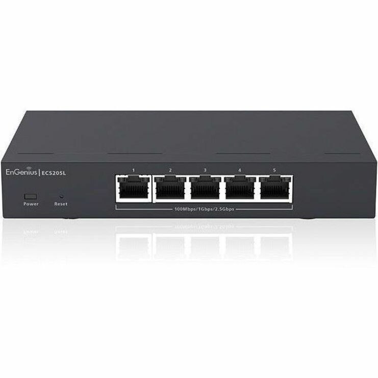 EnGenius CloudSwitch MGLite 5 Cloud Managed 5-Port 2.5 Gigabit Switch