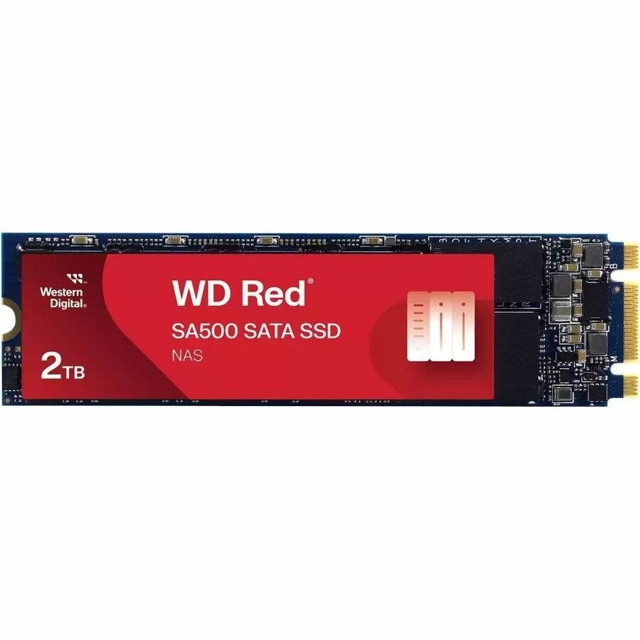 WD Red SA500 WDS200T1R0B 2 TB Solid State Drive - M.2 2280 Internal - SATA (SATA/600)