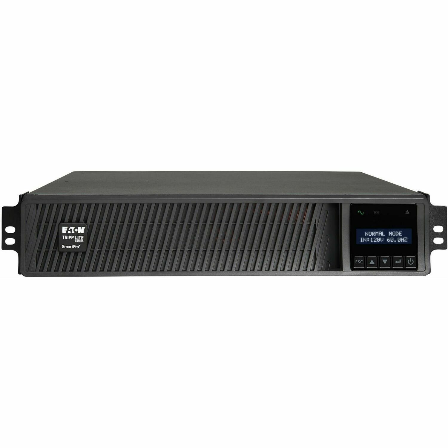 Eaton Tripp Lite Series SmartPro 1440VA 1440W 120V Line-Interactive Sine Wave UPS - 8 Outlets, Extended Run, Network Card Included, LCD, USB, DB9, 2U Rack/Tower