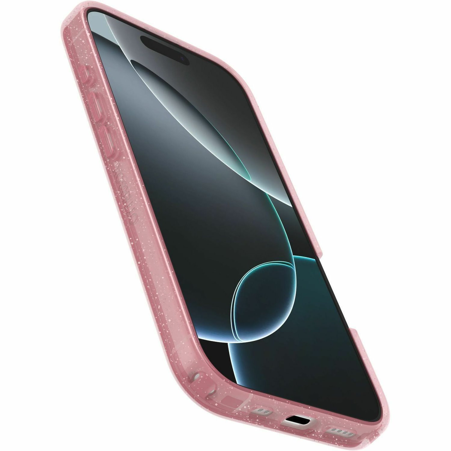 OtterBox Symmetry Series Clear Case for Apple iPhone 16 Pro Smartphone - Foxberry (Pink)