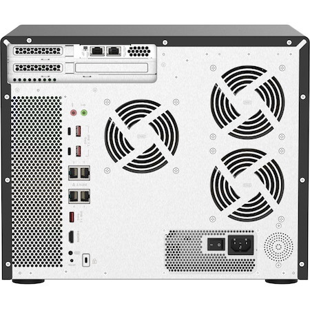 QNAP TVS-H1688X-W1250-32G 16 x Total Bays SAN/NAS Storage System - 5 GB Flash Memory Capacity - Intel Xeon W-1250 Hexa-core (6 Core) 3.30 GHz - 32 GB RAM - DDR4 SDRAM Tower