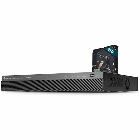TP Link VIGI NVR2008H-8MP - VIGI 8 Channel PoE+ Network Video Recorder