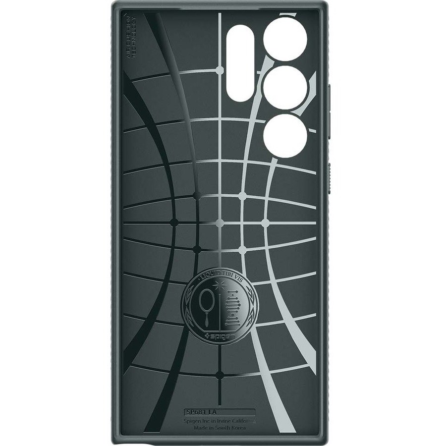 Spigen Liquid Air Case voor Samsung Galaxy S23 Ultra Smartphone - Groen