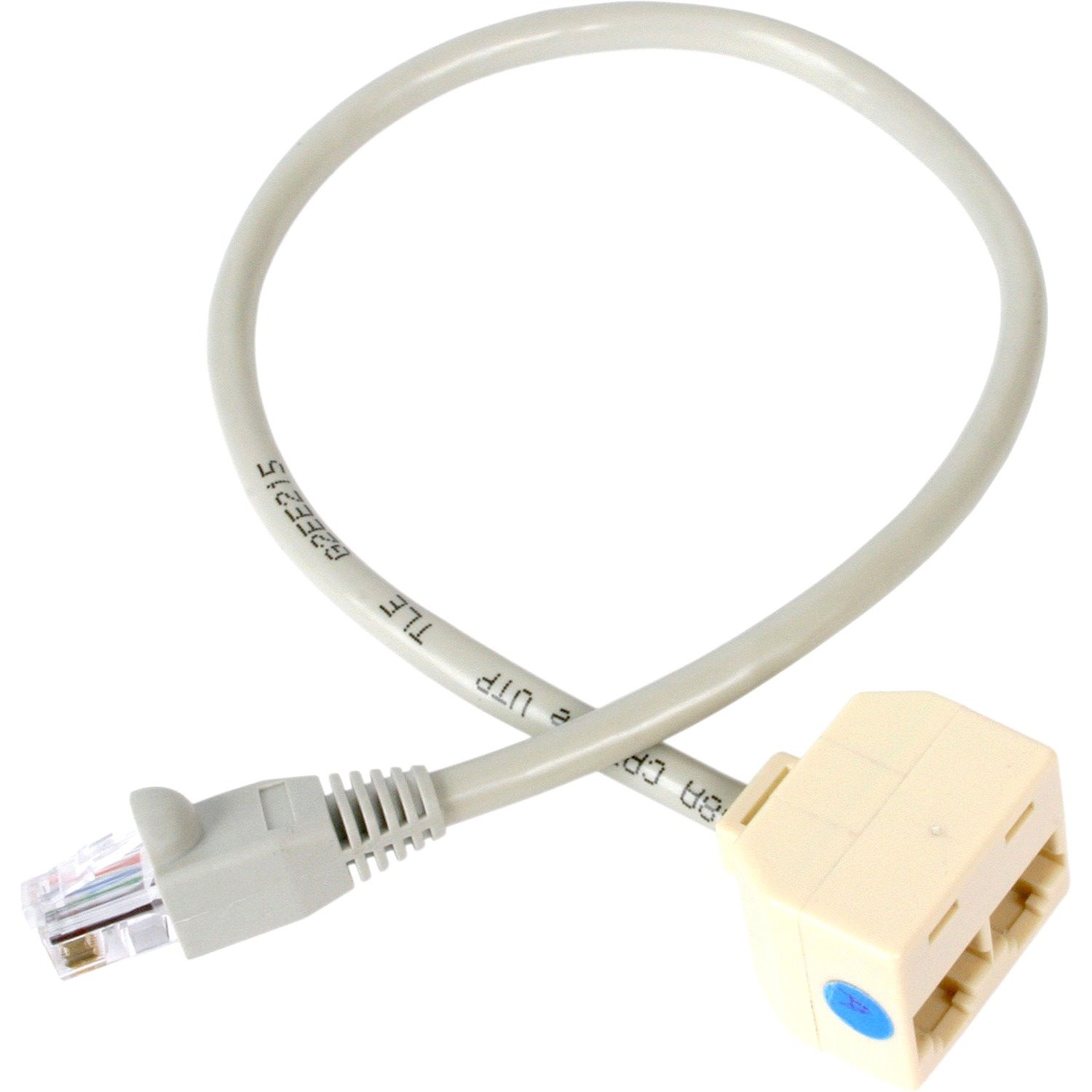 StarTech.com 2-to-1 RJ45 Splitter Cable Adapter - Network splitter - RJ-45 (M) - RJ-45 (F)~