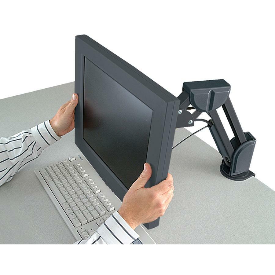 Kensington Mounting Arm for Flat Panel Display - Black